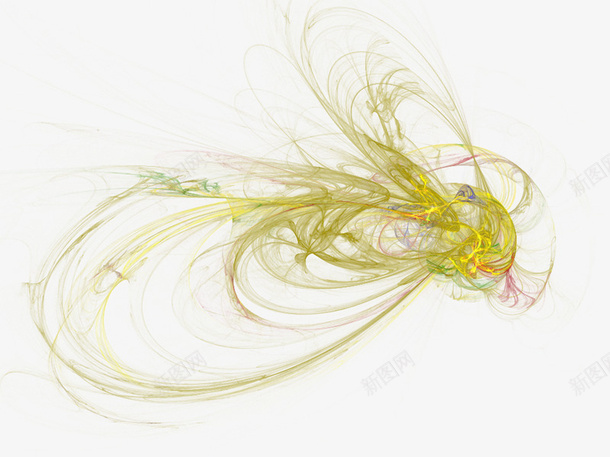 黄色纠缠丝线背景png免抠素材_88icon https://88icon.com 丝线 纠缠 背景 黄色