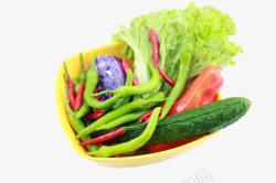 生鲜绿色蔬菜素材