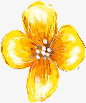 艳色黄花艺术展架png免抠素材_88icon https://88icon.com 艺术展 黄花