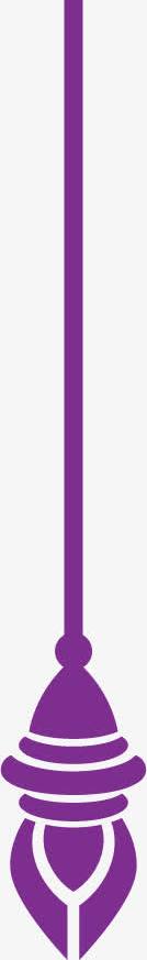 紫色分割符png免抠素材_88icon https://88icon.com 分割竖线 分割符 创意分割线 创意竖线 矢量分割线 矢量竖线