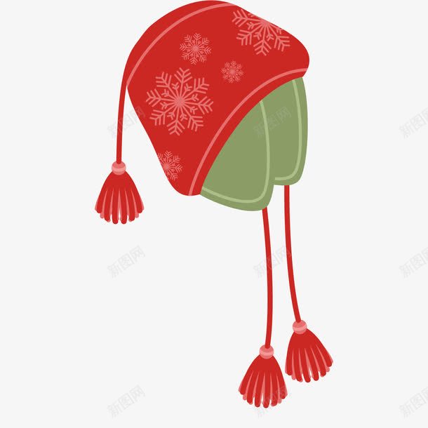 圣诞毛帽子png免抠素材_88icon https://88icon.com 圣诞帽 圣诞帽矢量图 帽子免费png下载 帽子矢量图 红色帽子