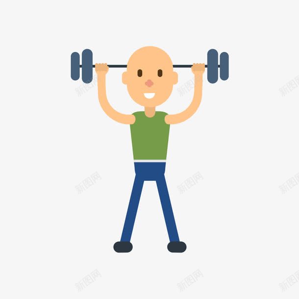 绿色的举重男子png免抠素材_88icon https://88icon.com 举重 男子 矢量男子 矢量运动 绿色 蓝色 运动