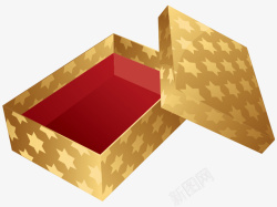 金色礼物盒免费矢量图素材