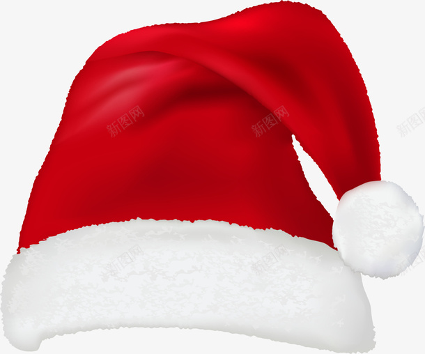 圣诞节红色圣诞帽png免抠素材_88icon https://88icon.com 冬天帽子 冬季帽子 圣诞节帽子 寒冷冬天 红色圣诞帽 红色帽子