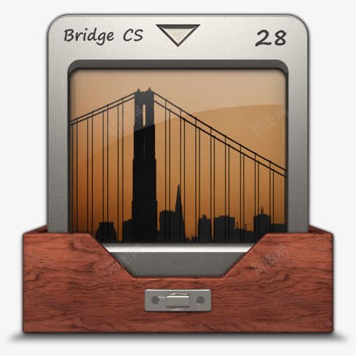 Adobe桥图标png免抠素材_88icon https://88icon.com adobe bridge 桥