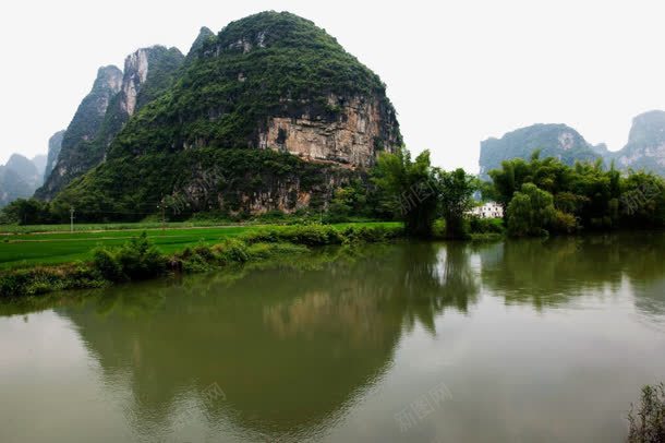 广西明仕田园风景png免抠素材_88icon https://88icon.com 广西 旅游 景点 著名 风景