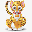 老虎米拉png免抠素材_88icon https://88icon.com 2010 tiger 老虎