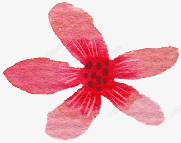 红色复古元素花卉图案png免抠素材_88icon https://88icon.com 元素 图案 复古 红色 花卉