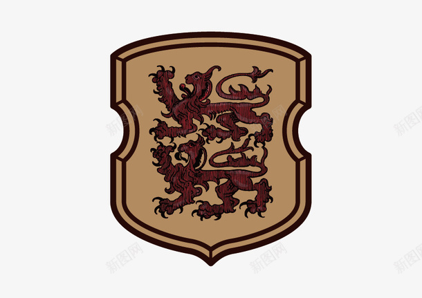 标牌狮鹫矢量图ai免抠素材_88icon https://88icon.com 图形 标牌 狮鹫 矢量图