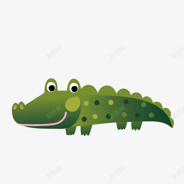 水中鳄鱼png免抠素材_88icon https://88icon.com 儿童读物 包装 壁纸 水中霸王 海报 矢量鳄鱼 绿色