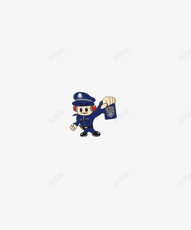 警察卡通png免抠素材_88icon https://88icon.com 人物 公安 卡通 卡通警察 民警 警察