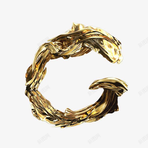 创意的海报元素png免抠素材_88icon https://88icon.com 免费抠图 圆形 脑洞大开 金色 飘逸