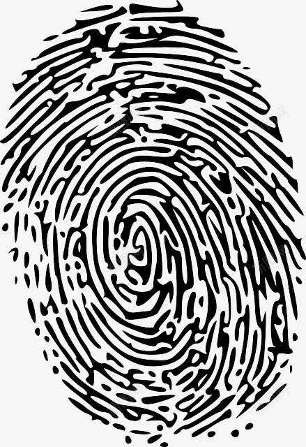 指纹png免抠素材_88icon https://88icon.com fingerprint 指纹 黑色