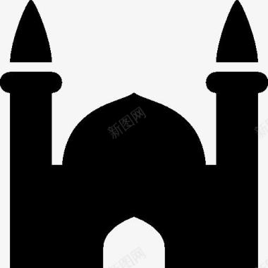 企业安全文化文化清真寺图标图标