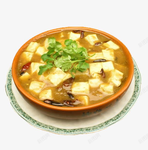 豆腐png免抠素材_88icon https://88icon.com 中餐菜式 精美菜肴 美味 美食素材 食物 食物素材