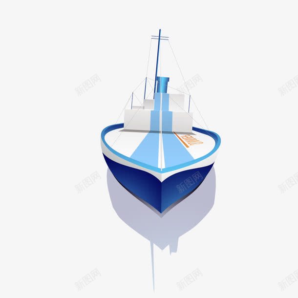 货船模型png免抠素材_88icon https://88icon.com 模型 船只 货船