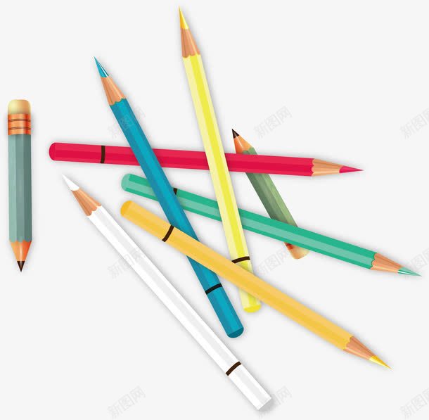 彩色铅笔彩色笔png免抠素材_88icon https://88icon.com 彩色笔 彩色铅笔 彩色铅笔彩色笔 铅笔彩色笔
