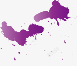 紫色污渍油污纹理矢量图素材
