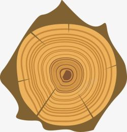 木桩头矢量图木桩元素高清图片