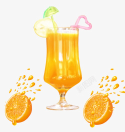 果汁宣传海报素材