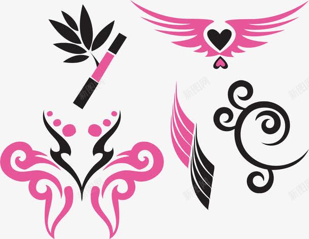 竹叶爱心宣传海报矢量图ai免抠素材_88icon https://88icon.com 海报元素 海报宣传 爱心元素 爱心海报 爱心矢量 竹叶 矢量图