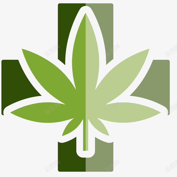 卡通绿色的无毒花朵png免抠素材_88icon https://88icon.com 安全的 安全的产品 无危害 无危害品 无毒标志 绿色的产品