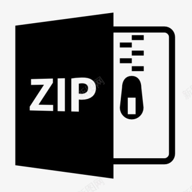 ZIP文件zip格式文件图标图标