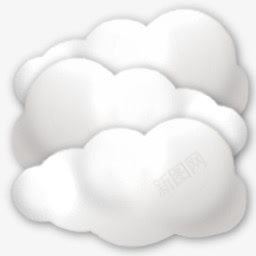 白色卡通云朵装饰png免抠素材_88icon https://88icon.com 云朵 卡通 白色 装饰