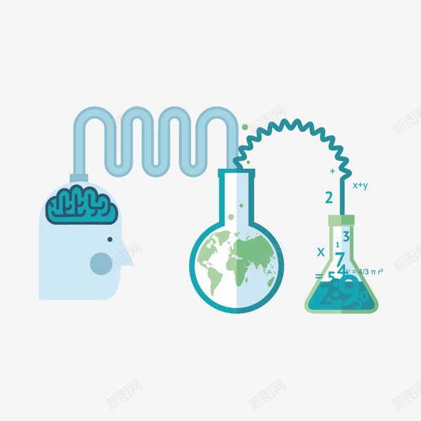 创意实验用品png免抠素材_88icon https://88icon.com 实验 实验用品 科学研究 量杯