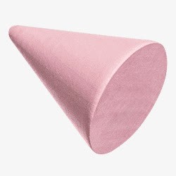 粉色锥形熏香海报背景素材