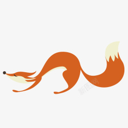 狐狸矢量图素材