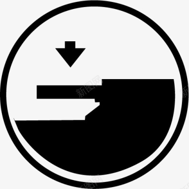 松松手刹标标志表示图标图标