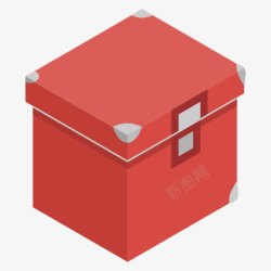 箱红存储工具每日箱素材