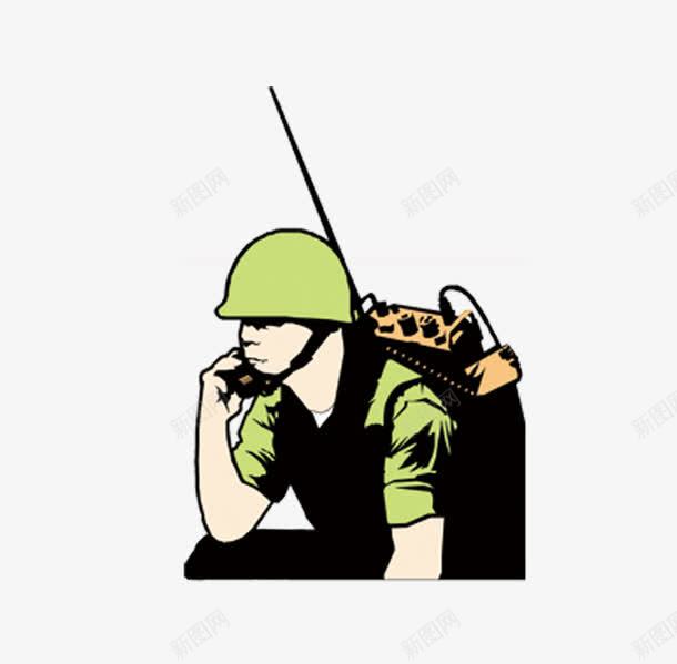 部队军人当兵png免抠素材_88icon https://88icon.com 军人素材 动漫 当兵 部队素材