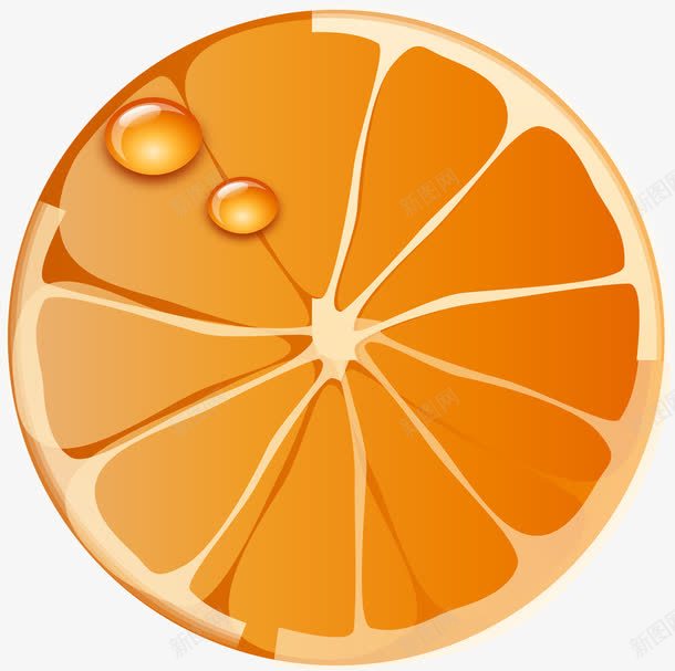 水果橙子png免抠素材_88icon https://88icon.com 彩色橙子 桔子 水果