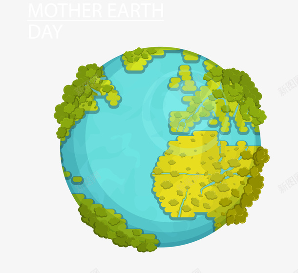 地球日环保蓝色地球png免抠素材_88icon https://88icon.com 地球日 环保地球 美丽地球 节日 蓝色地球 青山绿水
