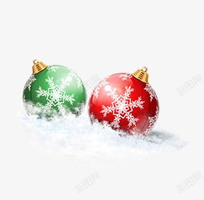 淘宝圣诞节雪花球装png免抠素材_88icon https://88icon.com 淘宝圣诞节雪花球装饰