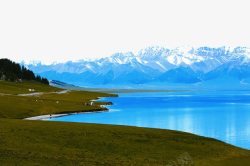 新疆赛里木湖景点素材