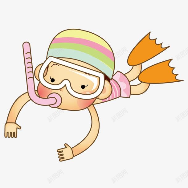 潜水的人物png免抠素材_88icon https://88icon.com 卡通人物 卡通人物素材 手绘人物 潜水 矢量人物 矢量卡通 矢量卡通素材 矢量手绘人物 矢量素材