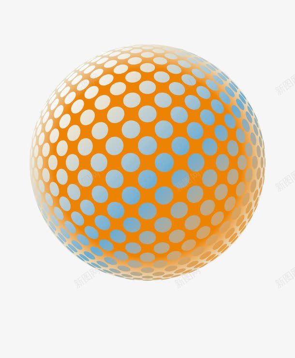 立体彩色圆形图案png免抠素材_88icon https://88icon.com 圆体 立体圆形