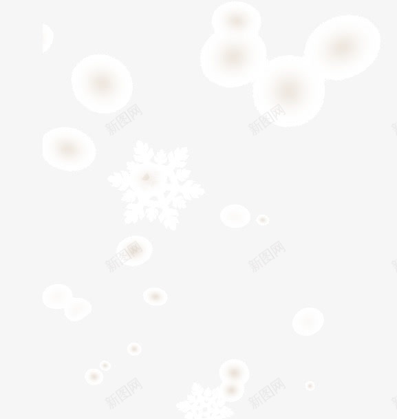 雪花图案png免抠素材_88icon https://88icon.com 圣诞装饰 白色 雪点 雪花