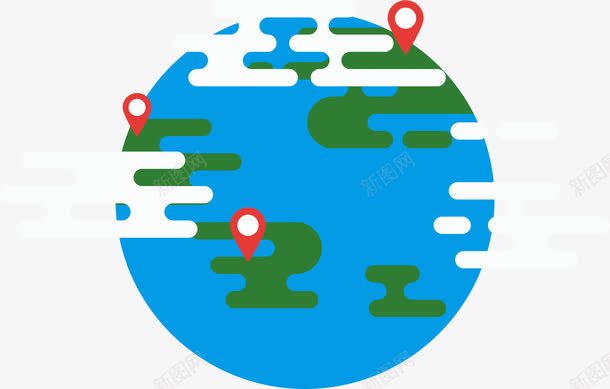 全球GPS定位png免抠素材_88icon https://88icon.com GPS定位 GPS定位地图 全球定位 地球 定位地图 旅游线路 旅游路线