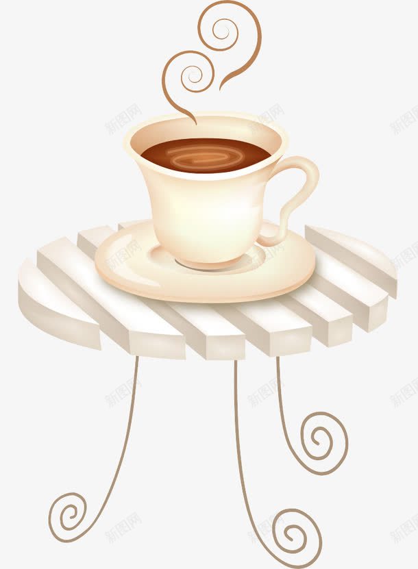 一杯咖啡png免抠素材_88icon https://88icon.com 下午茶 咖啡桌 咖啡素材 矢量咖啡 矢量咖啡杯