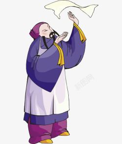 卡通古代服装人物素材