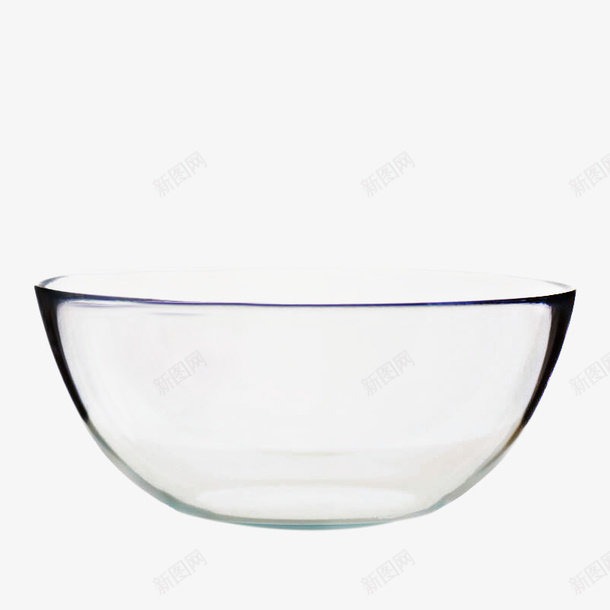 玻璃空碗透明png免抠素材_88icon https://88icon.com 容器 玻璃 碗 透明