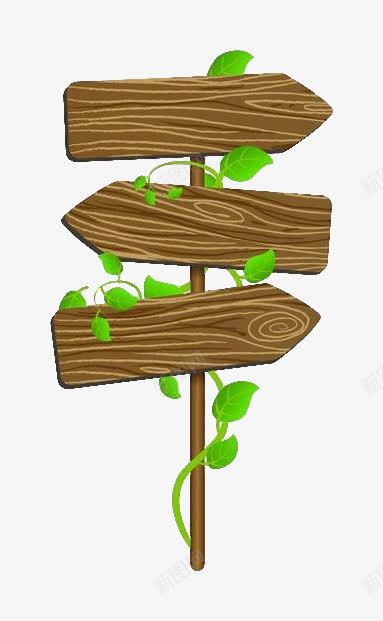 指标牌png免抠素材_88icon https://88icon.com 指标牌 木牌 标志