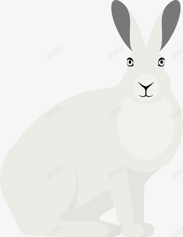 白色兔子矢量图ai免抠素材_88icon https://88icon.com 兔子 创意 动物 卡通 手绘 白色 设计 矢量图