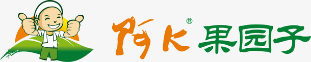 果园logo阿K果园子图标图标