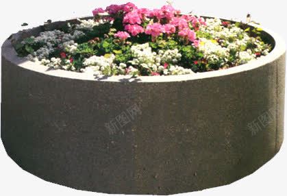 花坛png免抠素材_88icon https://88icon.com 素材 花坛 装饰