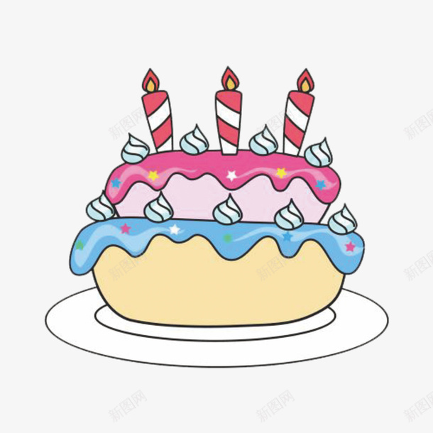 生日蛋糕卡通元素png免抠素材_88icon https://88icon.com 卡通 生日 蛋糕 蜡烛 鼠